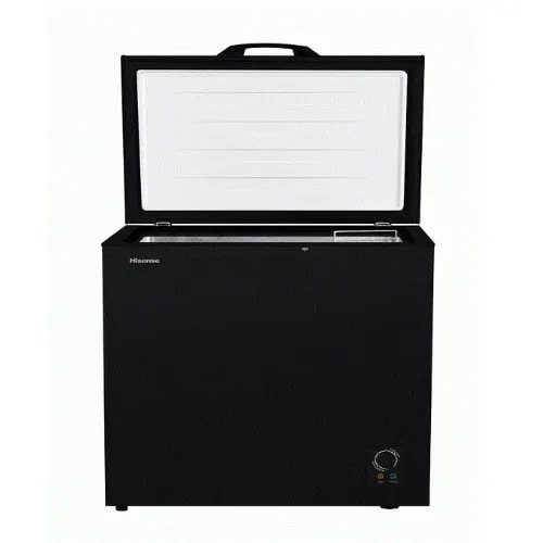 Chest Freezer Fc-250 Black Color With Glass Door