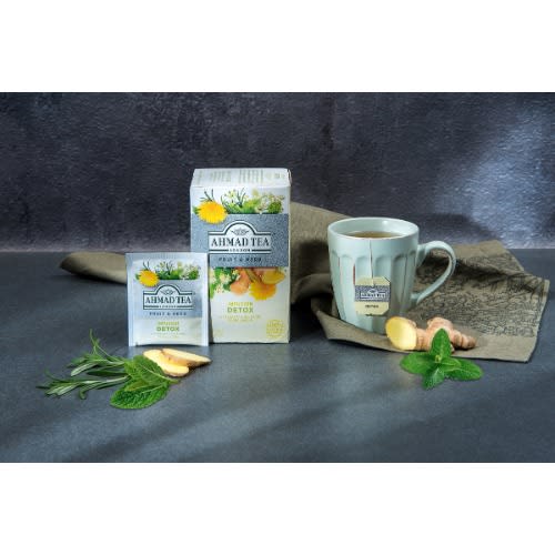 Ahmad Tea Detox Herbal Infusion - 6 Teabags
