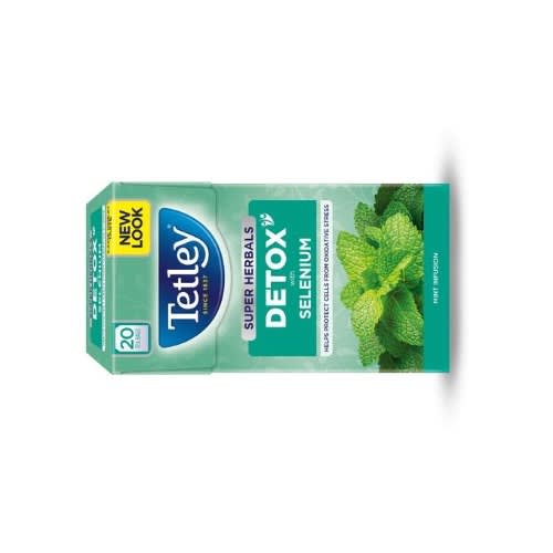 Tetley Super Herbals - Detox With Selenium - 20 Teabags