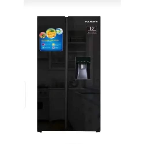 Side By Side Inverter Refrigerator With Water Dispenser - Pv-sbs667wd-inv - 436l