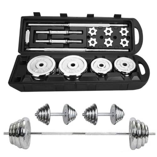 50kg Chrome Dumbbell Set