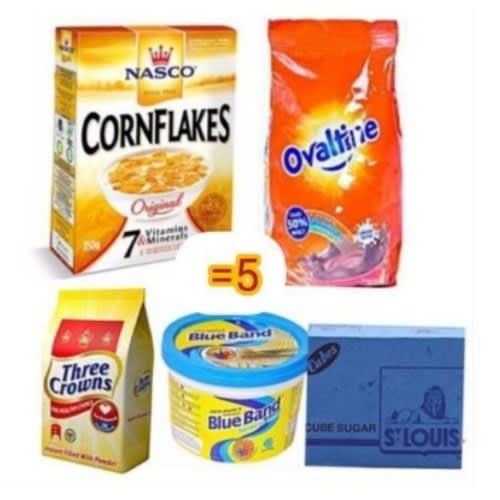Groceries Pack Breakfast bundle
