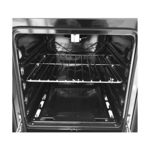 Standing Gas Cooker - 4 Burners - Black