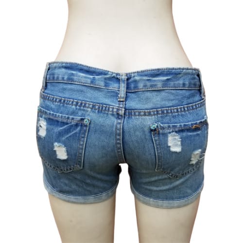 Loosethread Turn-up Ladies Bumshort