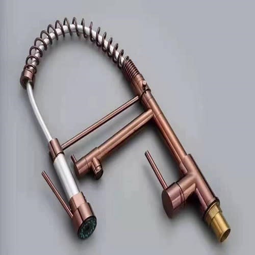 Kitchen Mixer Tap - Handspray - Stainless Steel