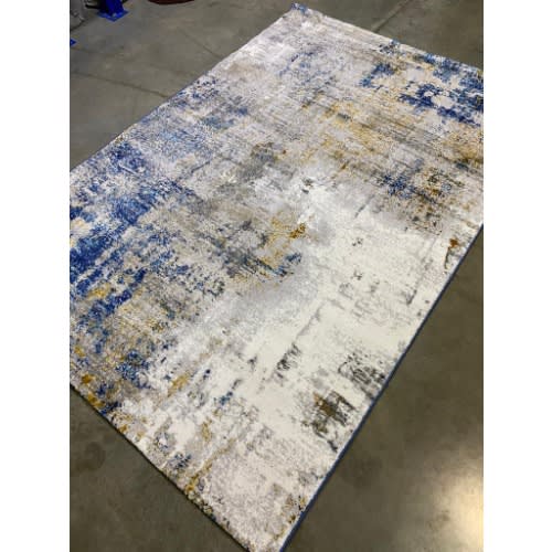 Modern Pattern Center Rug - 5 By 7ft - Multicolor