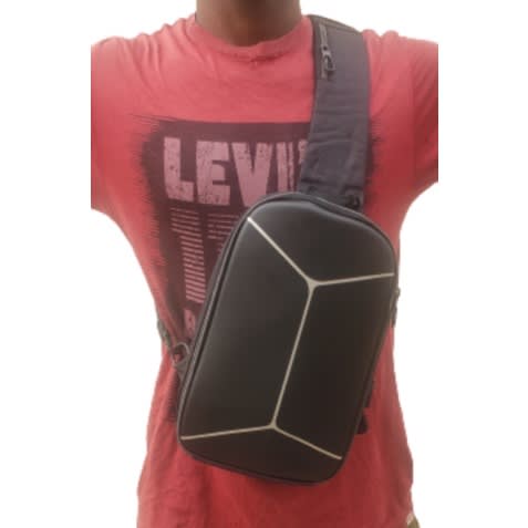 Waterproof Shoulder Bag/crossbody Bag With Usb Charging Port