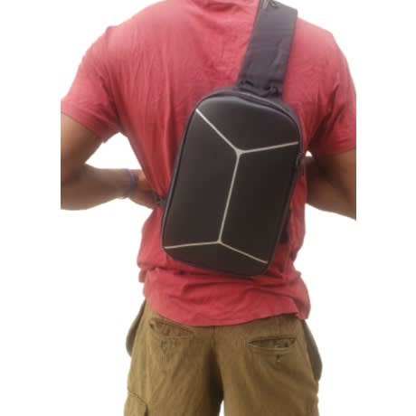 Waterproof Shoulder Bag/crossbody Bag With Usb Charging Port