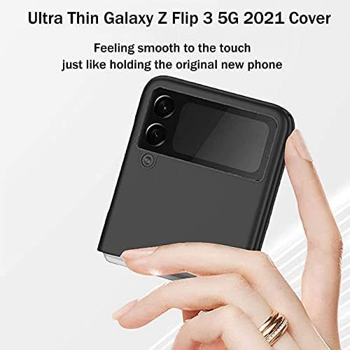 Nukin Samsung Galaxy Z Flip 3 5g 2021 Case Hard Pc Cover - Anti-slip Protective Shell Case