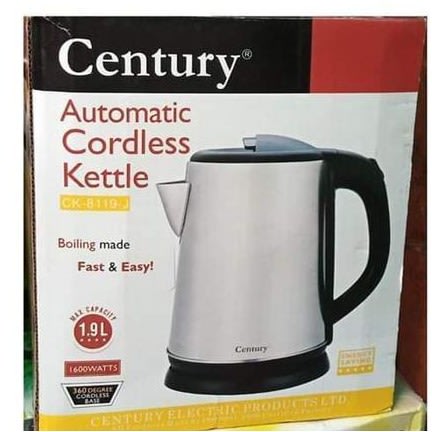 Cordless Kettle - 1600W - CK-8119-J - 1.9L