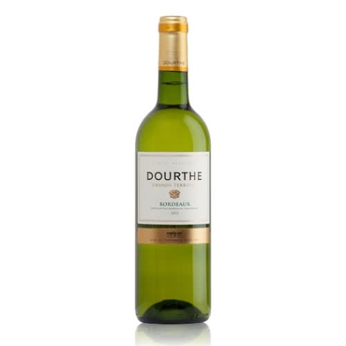 Dourthe Grands Terroirs - Bordeaux Blanc 2016 - Dry White - 0.75L X 3 Bottles