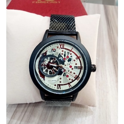 Men's Chronograph Wristwatch - Black