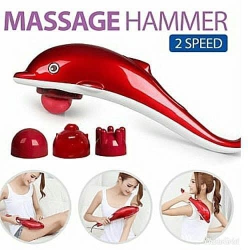 Electric Dolphin Massager With Infrared Heating Function.