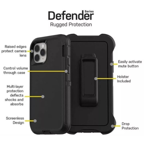 Otter Box Defender Series Case For iPhone 12 Pro Max