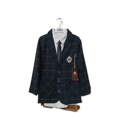 2-piece Blue Suit For Boys