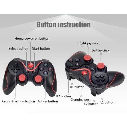 Wireless Bluetooth Game Controller With Phones Or Pc