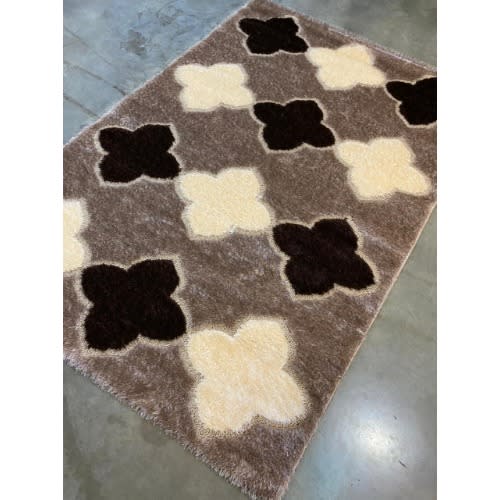 3 X 5ft - Multicolor Center Shaggy Rug