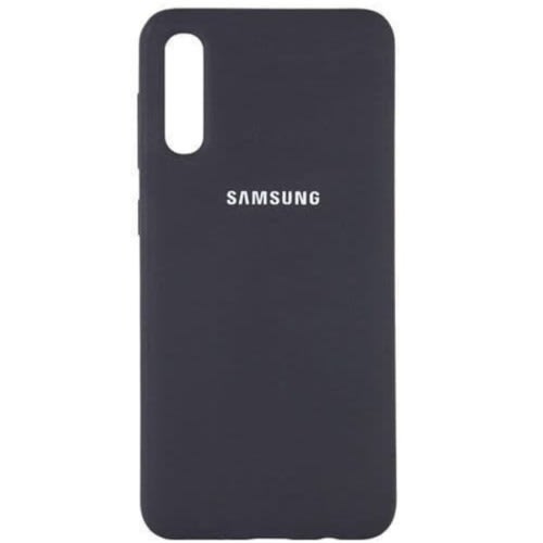 Silicon Case For Samsung Galaxy A70 - Black