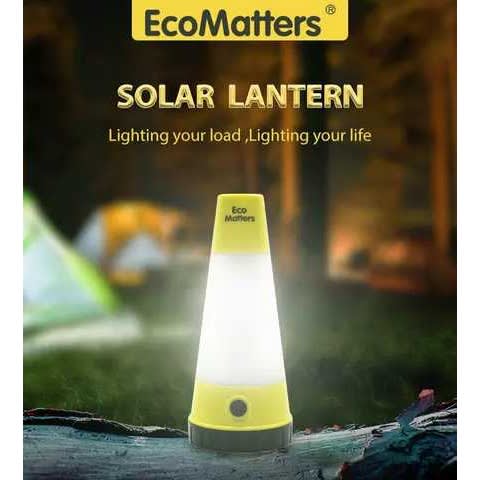 Solar Powered Lantern And Flashlight