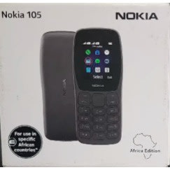 105 - Dual Sim - 1.77" - Black