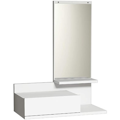 Mirror -Frameless Design - White