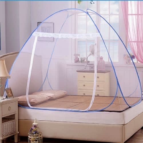 Foldable Mosquito Net Tent  - Double Entry-  6Ft X 6Ft
