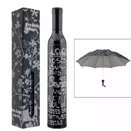 Wine Bottle Umbrella- Multi Color