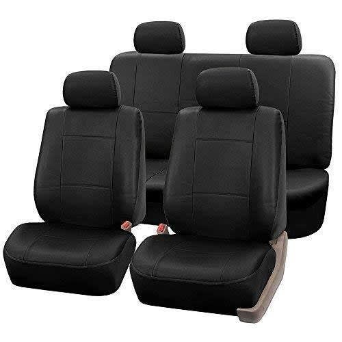 Luxury car seat cover black