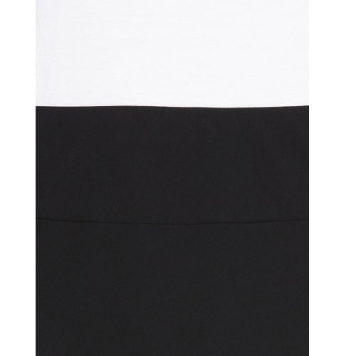 M&S Crepe Black Skirt