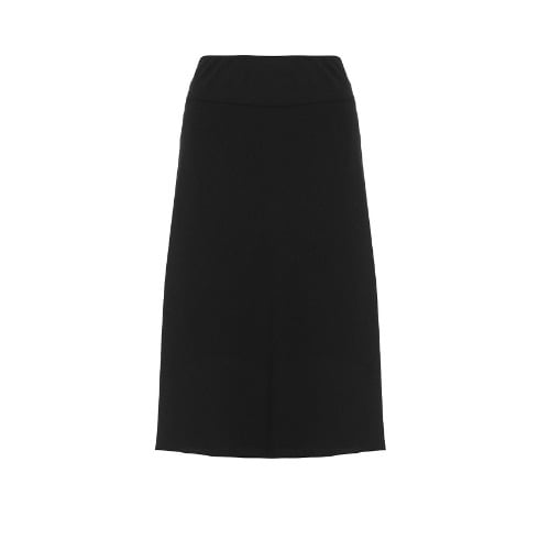M&S Crepe Black Skirt