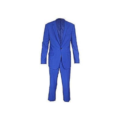 Men's Slim-fit Quality Suit - Royal Blue