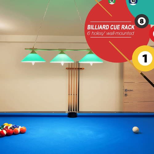 Snooker Stick Hanger -6 Ports