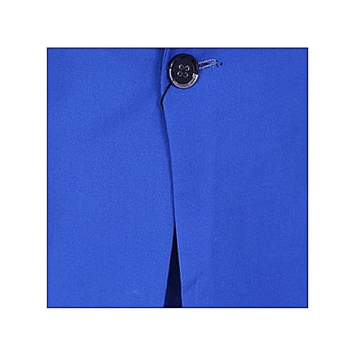 Men's Slim-Fit  Quality Suit - Royal Blue