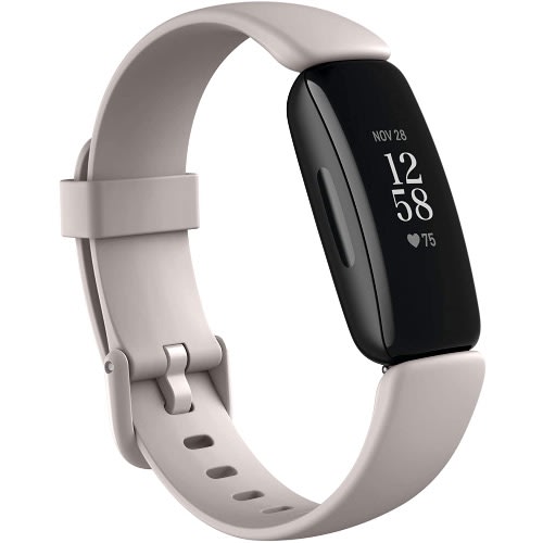 Inspire 2 Health And Fitness Tracker + Heart Rate (Lunar White)