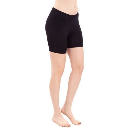 3 Pcs Ladies Basic Hot Shorts - Black