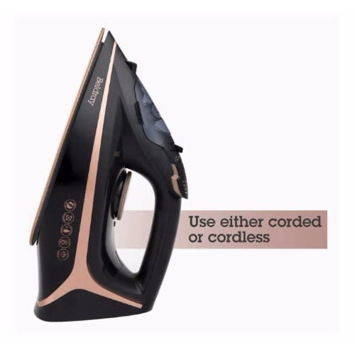 2-in-1 Cordless Steam Iron With Anti-drip & Anti-calc Function - 2600w
