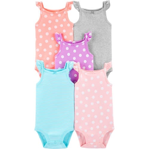 Flutter Tank Bodysuits - 5 Pieces