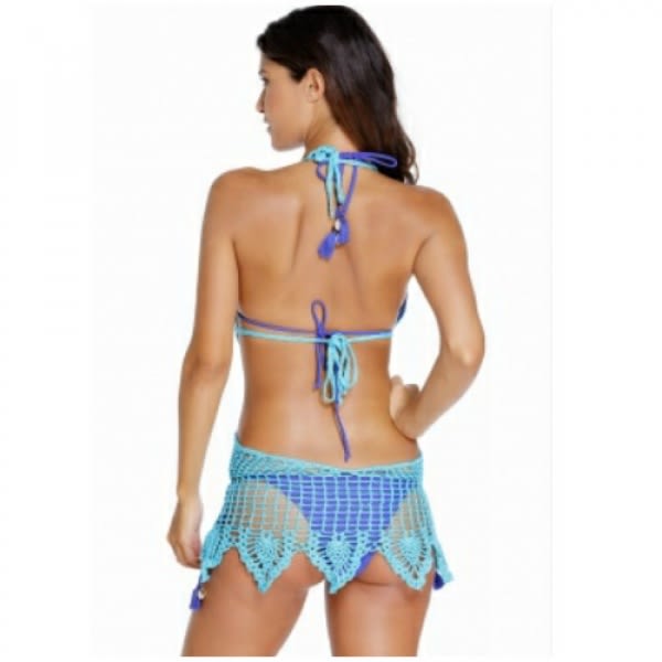 Crochet Beach Wear - Blue