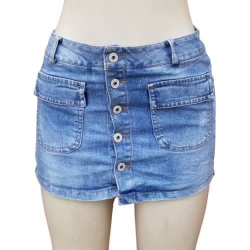 Ladies Bumshorts/skirts - Blue