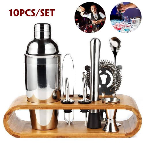 Cocktail Shaker Set - 10 Pieces - 750ml