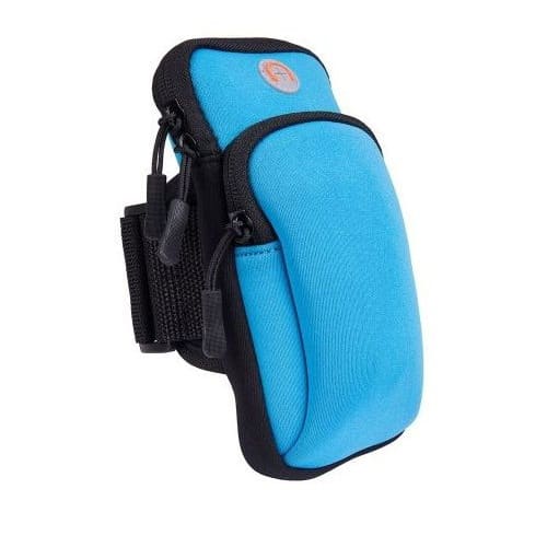 Double Pocket Waterproof Neoprene Arm Bag Armband For Outdoor Sport