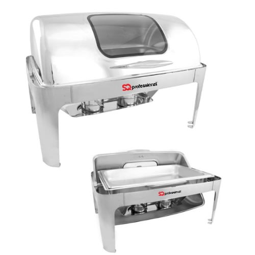8 Litres Medium Chafing Dish With Rolling Top