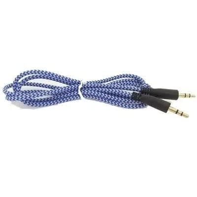 Aux Metal Spring Cable - 130 - 1m