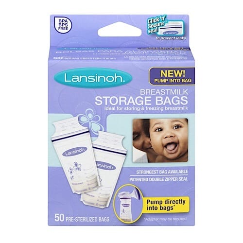 Breastmilk Storage Bags - 50 bags