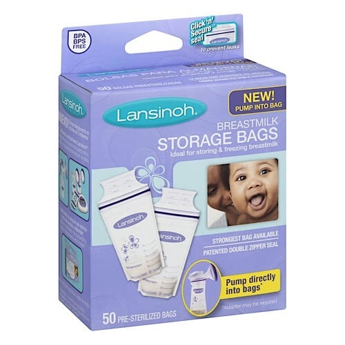 Breastmilk Storage Bags - 50 bags