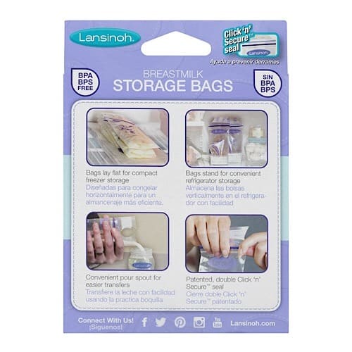 Breastmilk Storage Bags - 50 bags