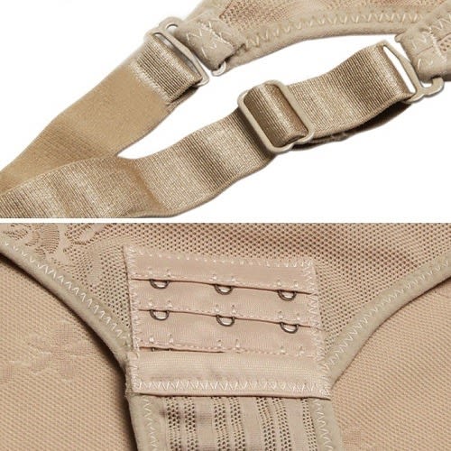 Women Post Natal Slimming Bodysuit Shaper - Nude
