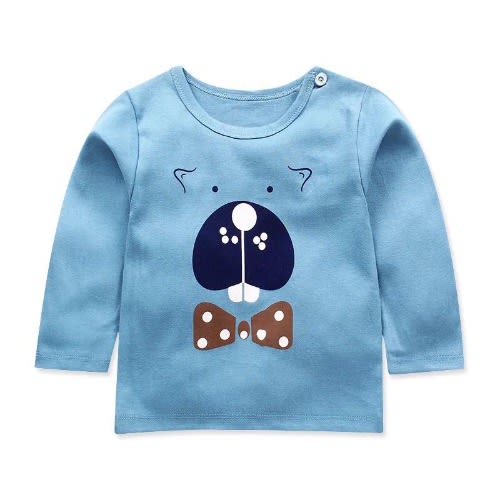 Boy's Puppy In Bow Face Sweatshirt