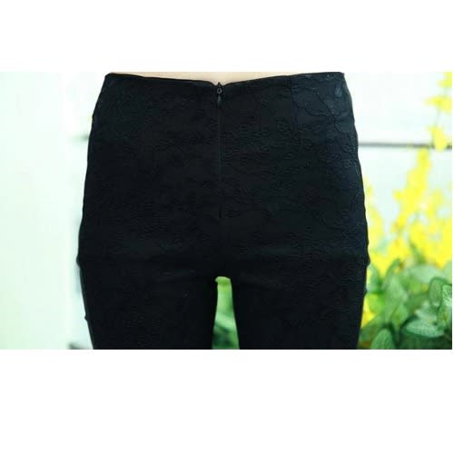 Women's Skinny Lace Pencil Trouser