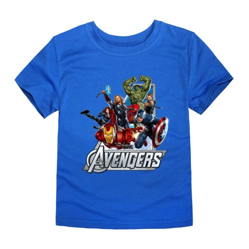 Avengers Boy Top- Blue